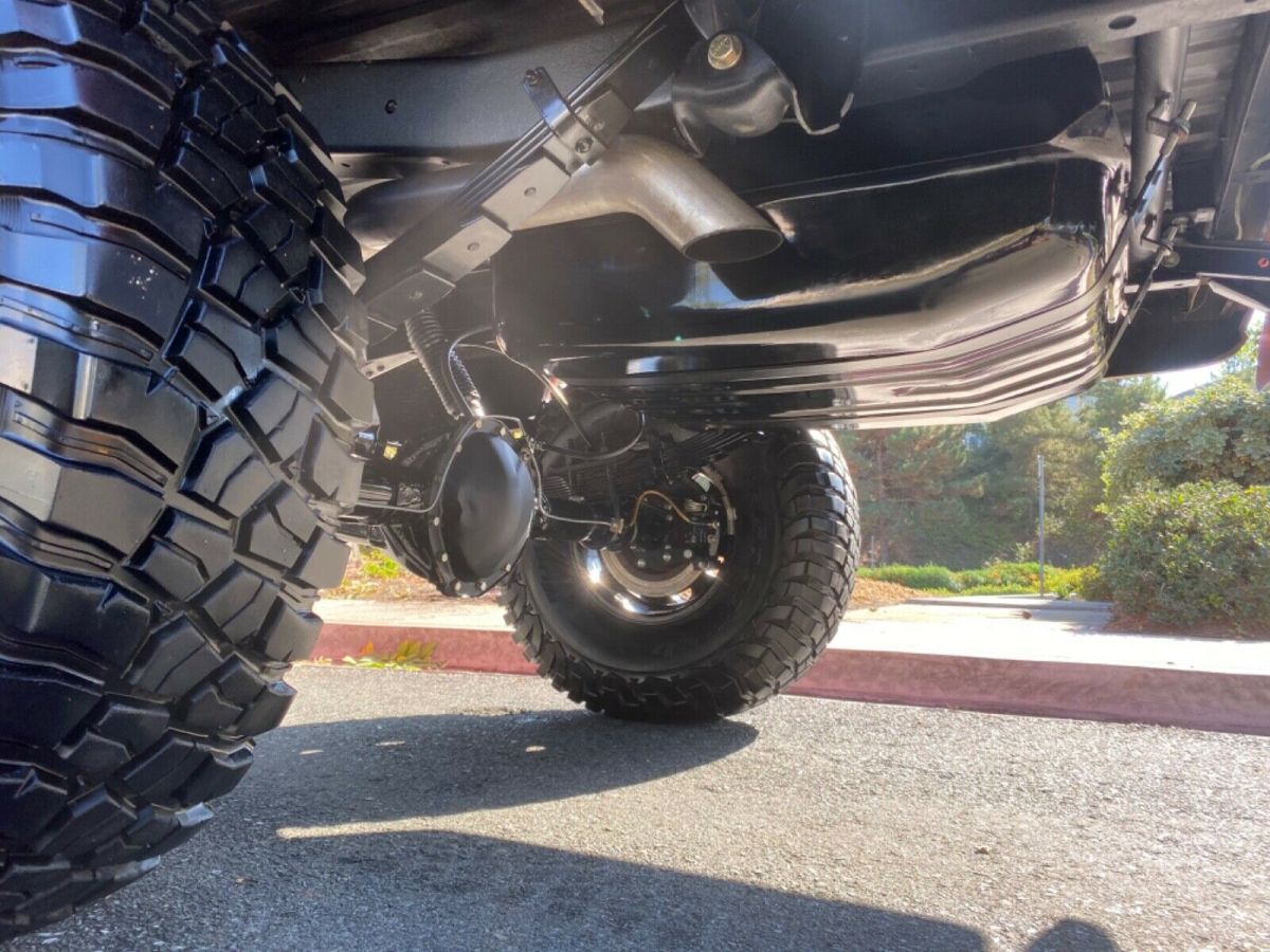 1967 Orange Chevrolet C-10