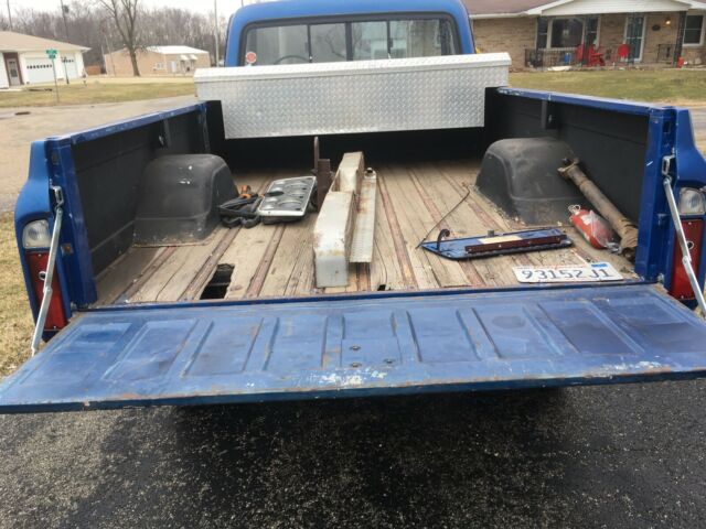 1967 Blue Chevrolet C-10 Standard Cab Pickup
