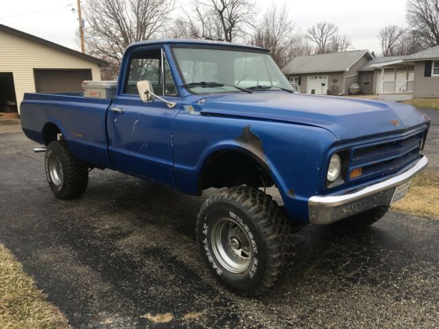 1967 Blue Chevrolet C-10 Standard Cab Pickup