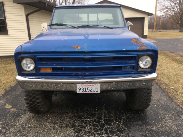1967 Blue Chevrolet C-10 Standard Cab Pickup