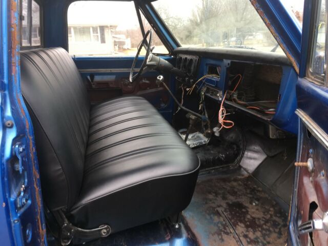 1967 Blue Chevrolet C-10 Standard Cab Pickup