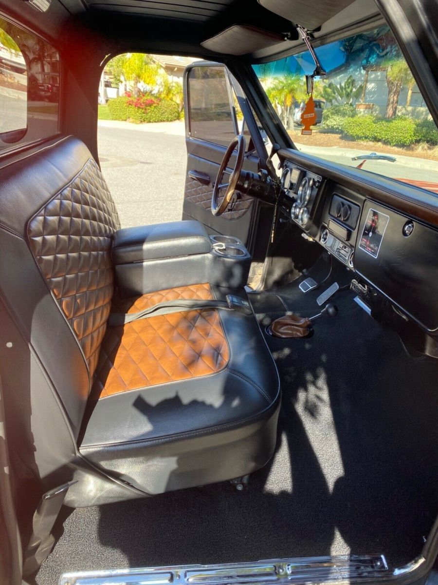 1967 Orange Chevrolet C-10