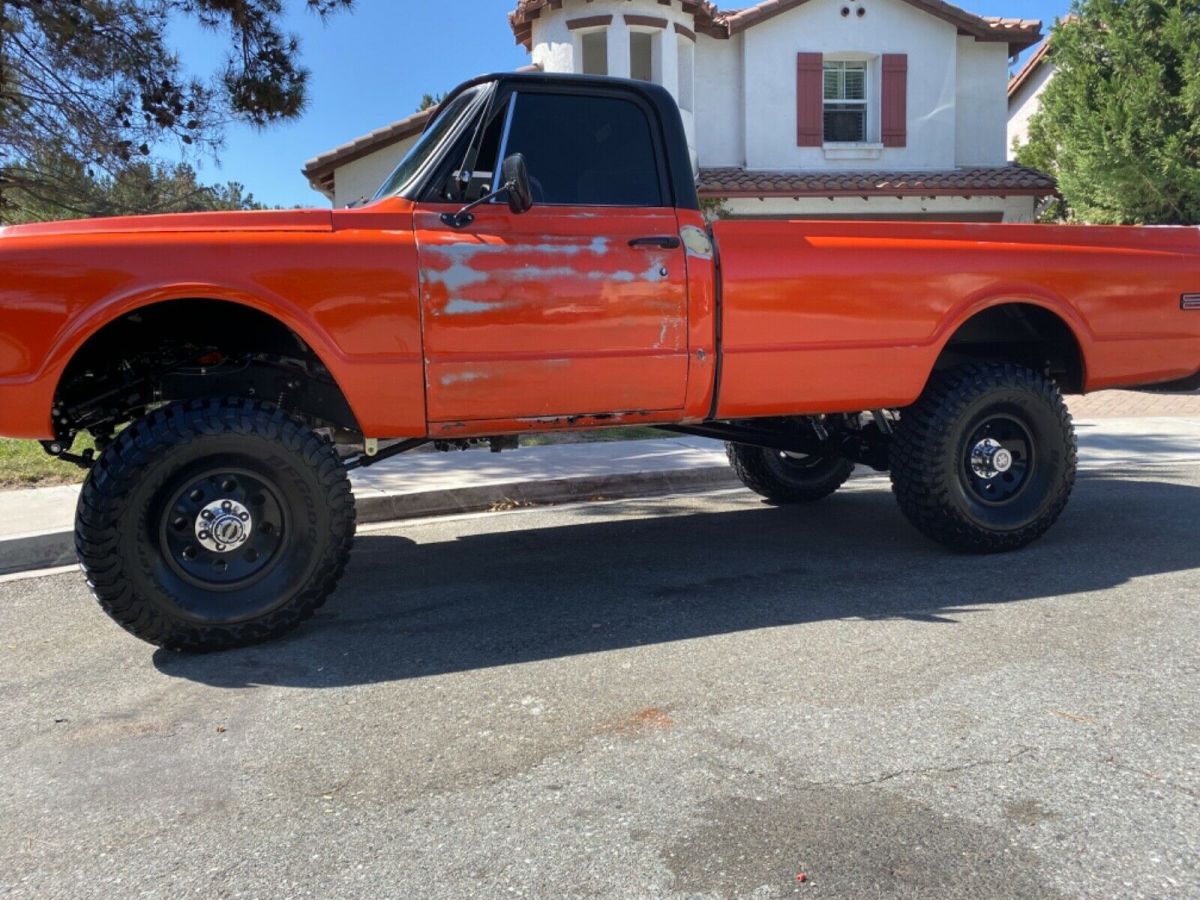 1967 Orange Chevrolet C-10