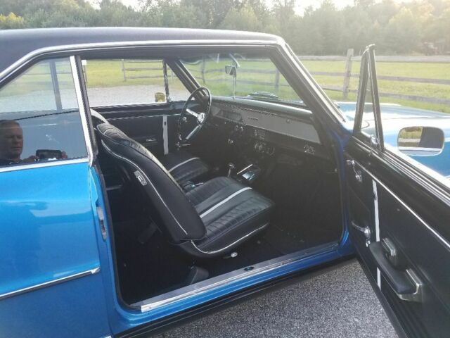 1967 Blue Chevrolet Nova Coupe