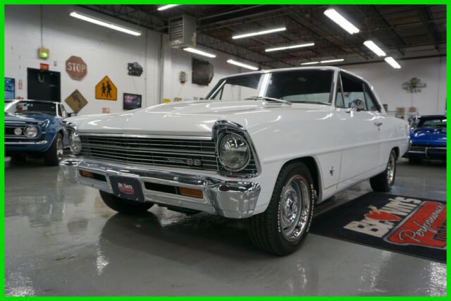1967 White Chevrolet Nova