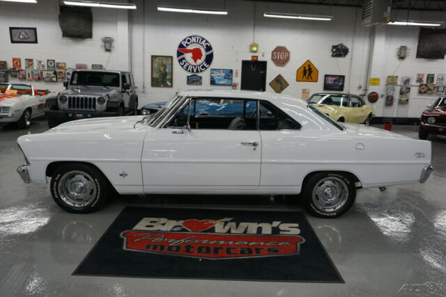 1967 White Chevrolet Nova