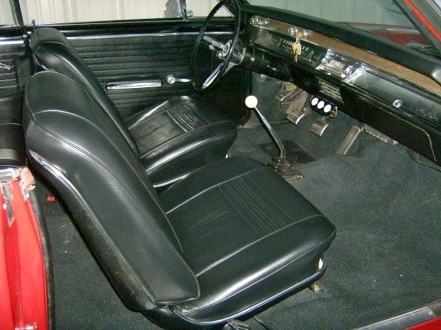 1967 Burgundy Chevrolet Malibu Convertible