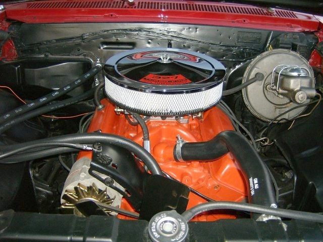 1967 Burgundy Chevrolet Malibu Convertible