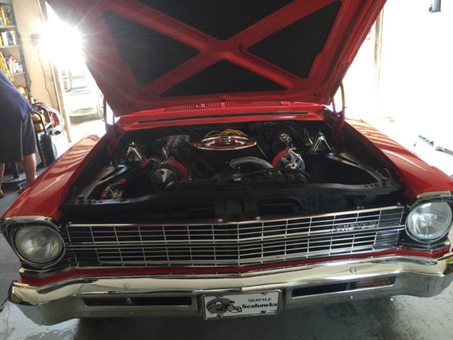 1967 white Chevrolet Nova