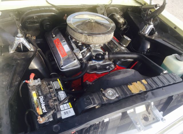 1967 Butternut Yellow Chevrolet Nova 2 Door