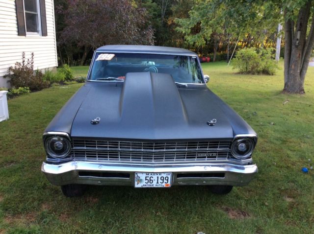 1967 Gray Chevrolet Nova