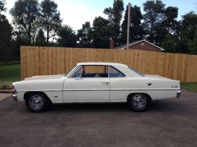 1967 White Chevrolet Nova