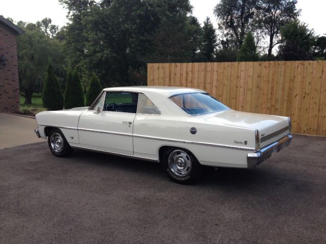 1967 White Chevrolet Nova