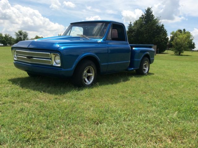 1967 Blue Chevrolet C-10 Standard Cab Pickup