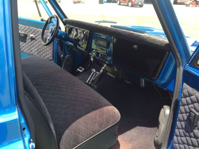 1967 Blue Chevrolet C-10 Standard Cab Pickup