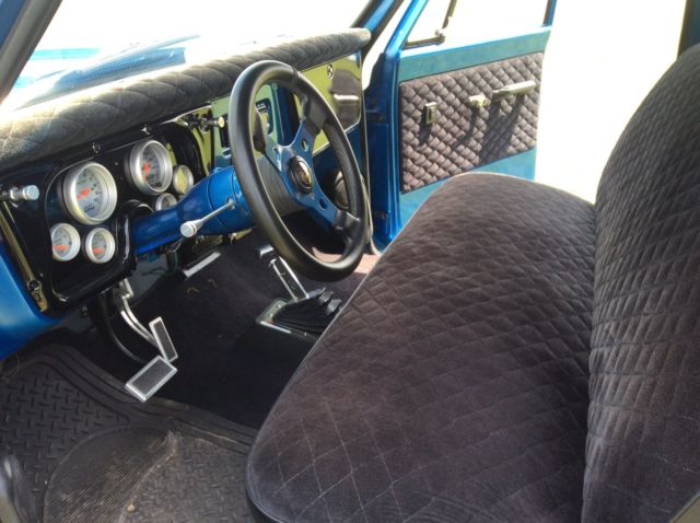 1967 Blue Chevrolet C-10 Standard Cab Pickup