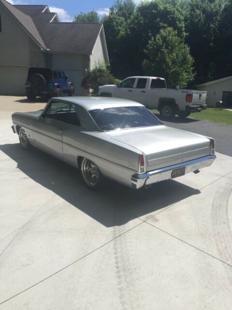 1967 Silver Chevrolet Nova