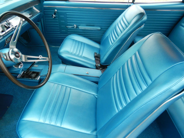 1967 Blue Chevrolet Chevelle Coupe