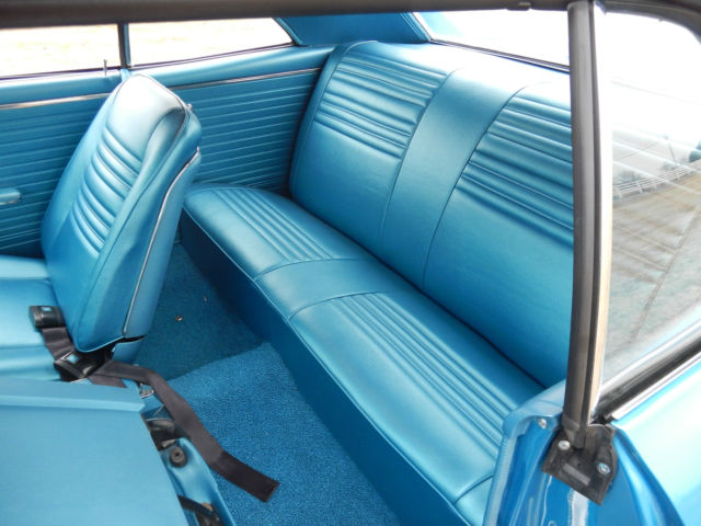 1967 Blue Chevrolet Chevelle Coupe