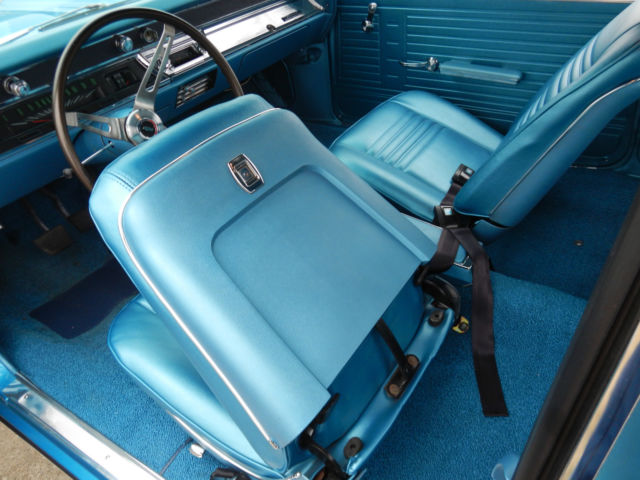 1967 Blue Chevrolet Chevelle Coupe