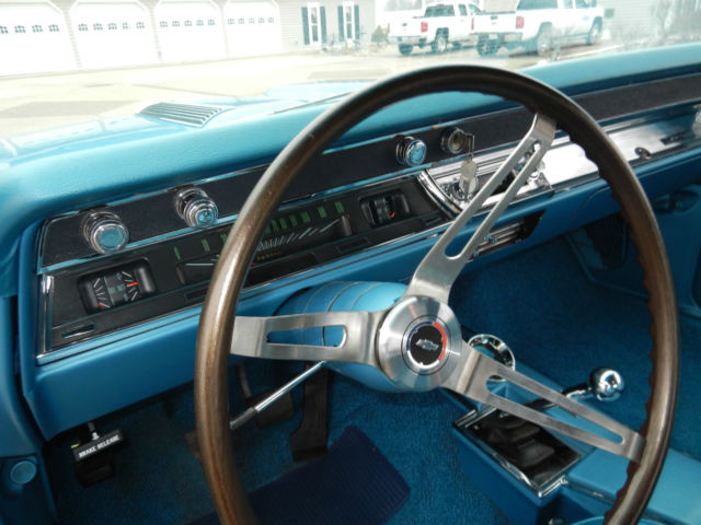 1967 Blue Chevrolet Chevelle Coupe