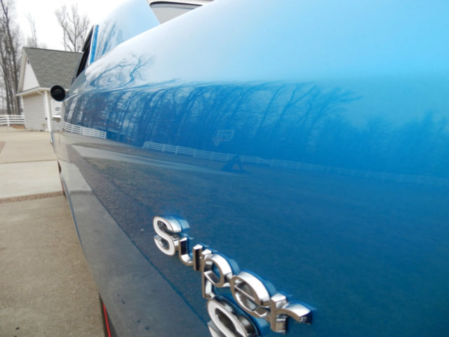 1967 Blue Chevrolet Chevelle Coupe