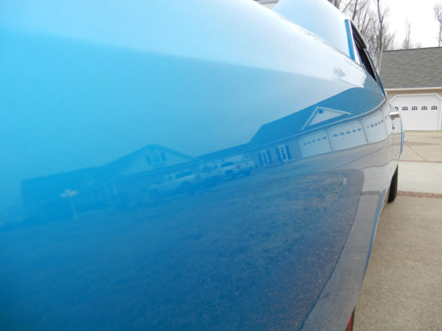 1967 Blue Chevrolet Chevelle Coupe