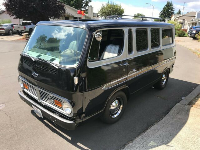 1967 Black Chevrolet G20 Van