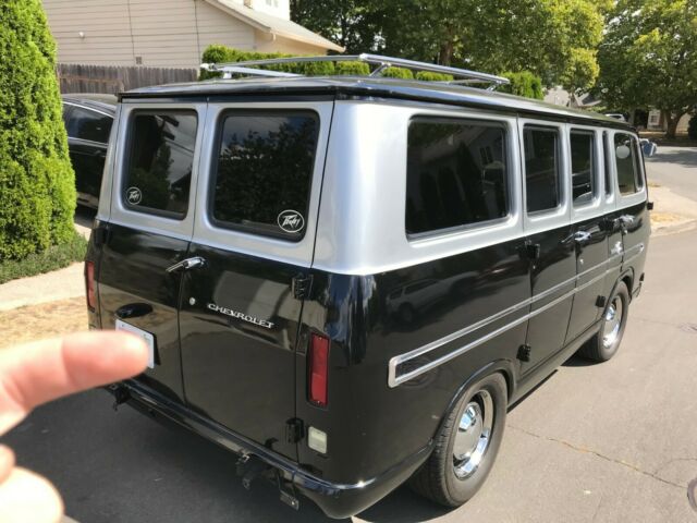1967 Black Chevrolet G20 Van