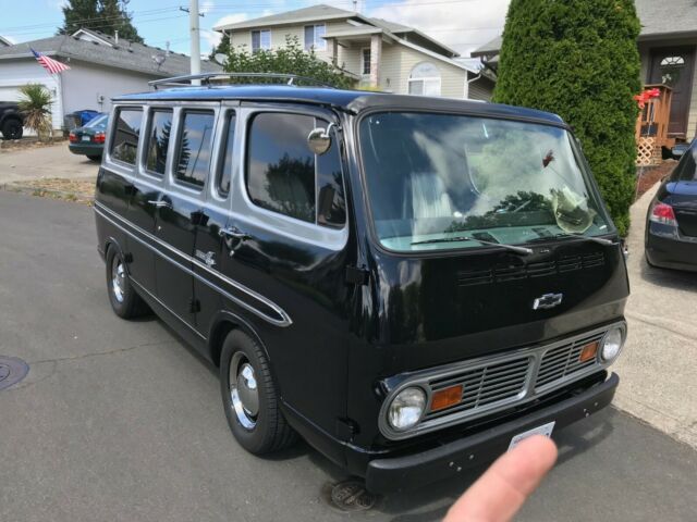 1967 Black Chevrolet G20 Van