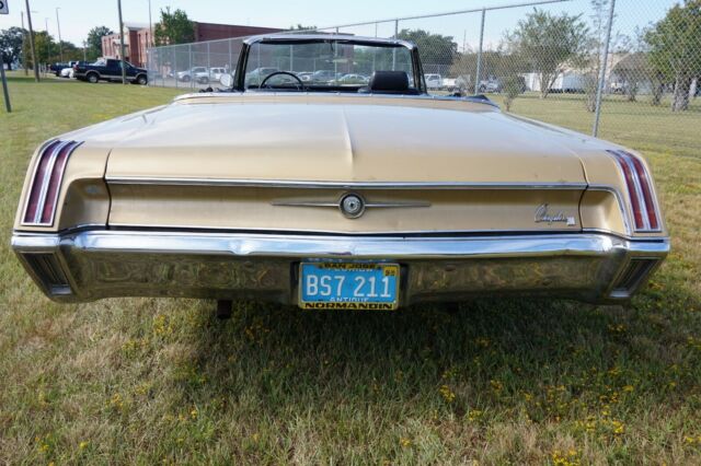 1967 Gold Chrysler 300 Series Convertible