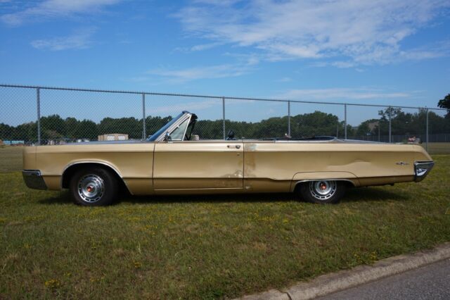1967 Gold Chrysler 300 Series Convertible