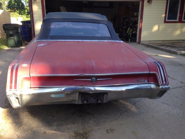 1967 Red Chrysler 300 Series Convertible