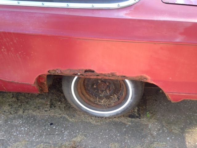 1967 Red Chrysler 300 Series Convertible