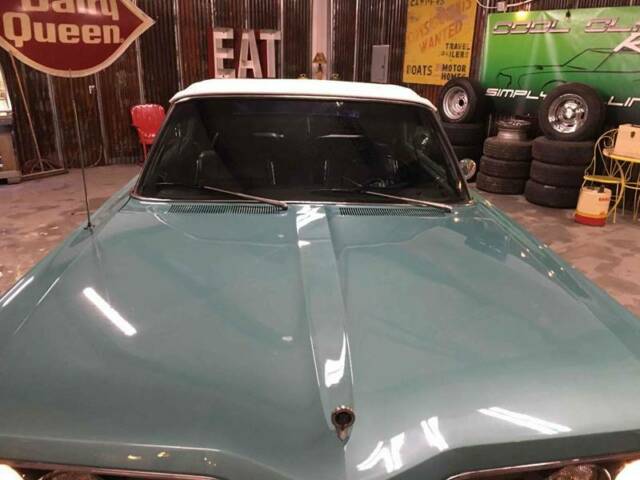 1967 Teal Chrysler 300 Series Convertible