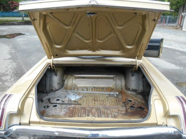 1967 Gold Chrysler 300 Series Convertible