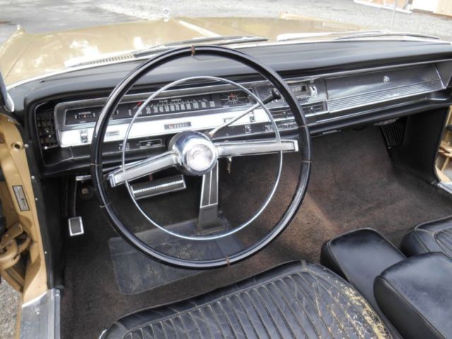 1967 Gold Chrysler 300 Series Convertible