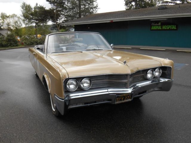 1967 Gold Chrysler 300 Series Convertible