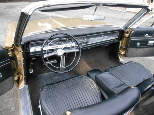 1967 Gold Chrysler 300 Series Convertible