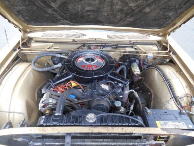 1967 Gold Chrysler 300 Series Convertible