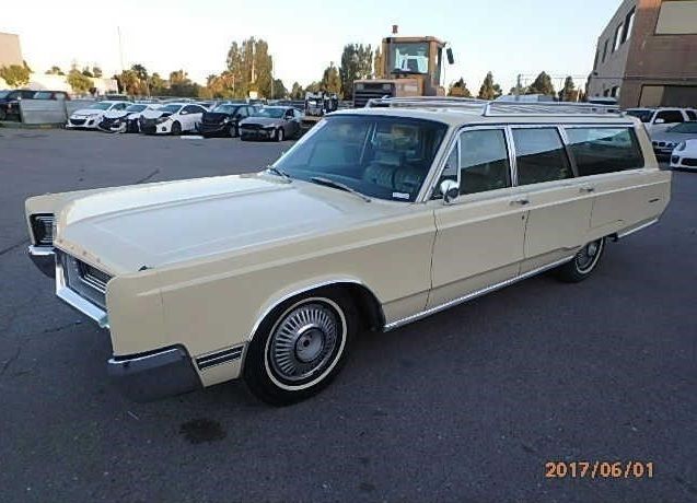 1967 Tan Chrysler Town & Country Wagon