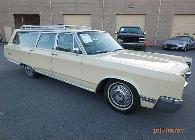 1967 Tan Chrysler Town & Country Wagon