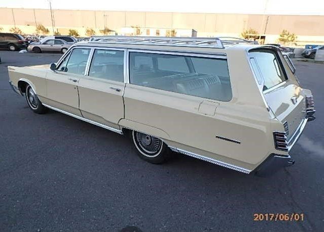 1967 Tan Chrysler Town & Country Wagon