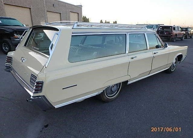 1967 Tan Chrysler Town & Country Wagon