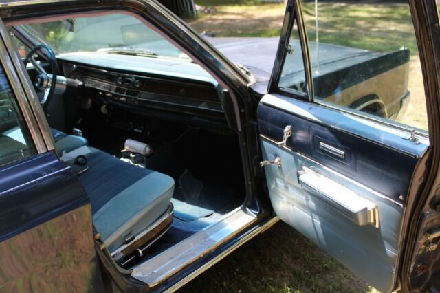 1967 Blue Chrysler Town & Country Wagon