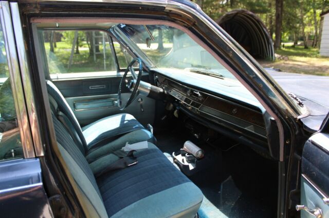 1967 Blue Chrysler Town & Country Wagon