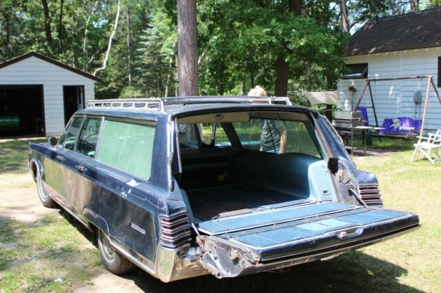 1967 Blue Chrysler Town & Country Wagon