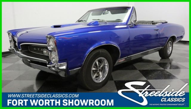 1967 Blue Pontiac GTO