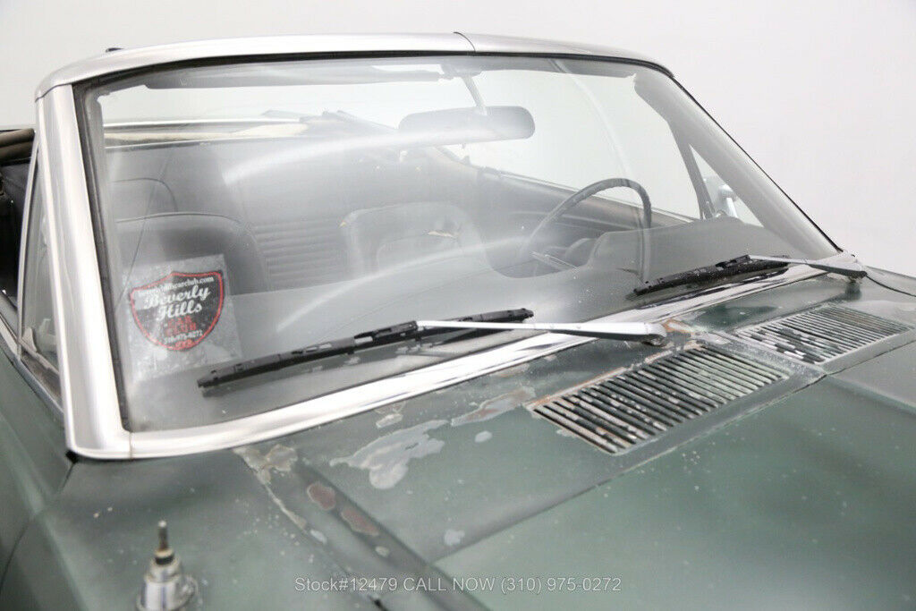 1967 Green Ford Mustang