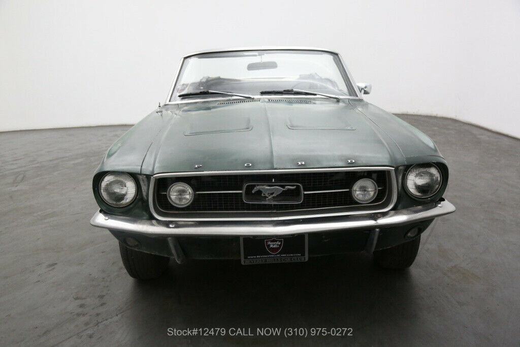 1967 Green Ford Mustang